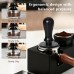 Dioomod 54mm Espresso Tamper – Spring Loaded Coffee Tamper Tool with 30lbs Pressure, Stainless Steel Flat Base for Breville Sage Portafilter Basket, Barista Accessories