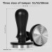 Dioomod 54mm Espresso Tamper – Spring Loaded Coffee Tamper Tool with 30lbs Pressure, Stainless Steel Flat Base for Breville Sage Portafilter Basket, Barista Accessories