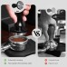 Dioomod 54mm Espresso Tamper – Spring Loaded Coffee Tamper Tool with 30lbs Pressure, Stainless Steel Flat Base for Breville Sage Portafilter Basket, Barista Accessories